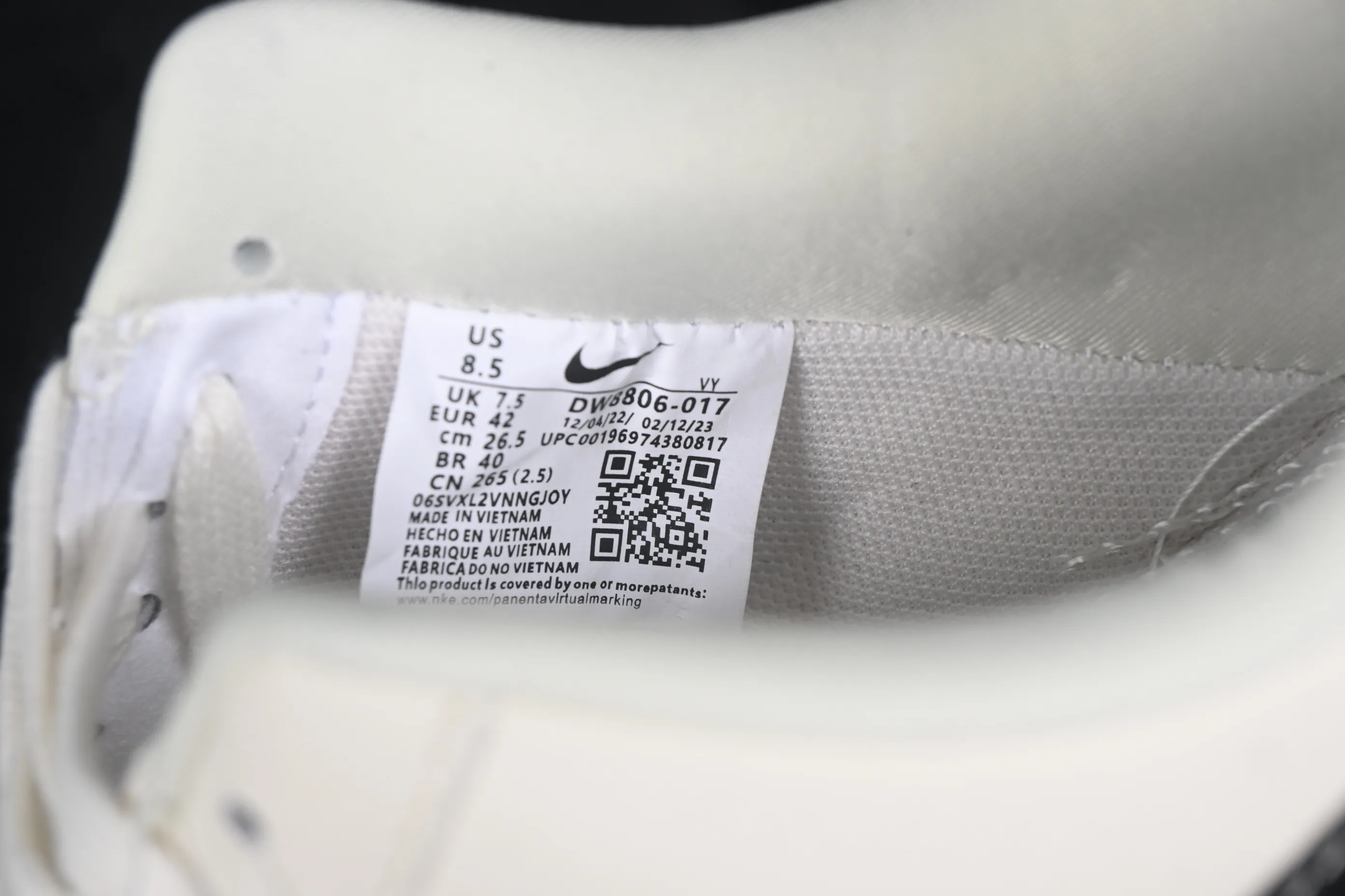 All categories Nk Air Force 1 Air Force series Nk Air Force 1 Low Air Force low-top Nike Air Force 1'07 Low joint model Air Force 1 low-top casual sneakers DW8806-017